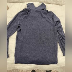 Mens Lululemon light hoodie navy size L excellent condition